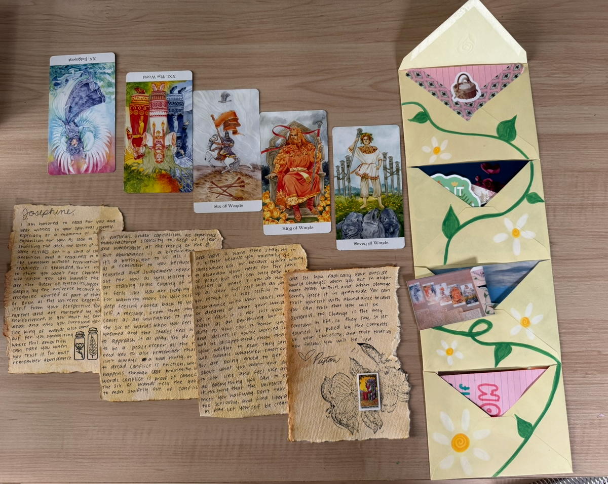 Year-Ahead Forecast Snail Mail Tarot Reading
