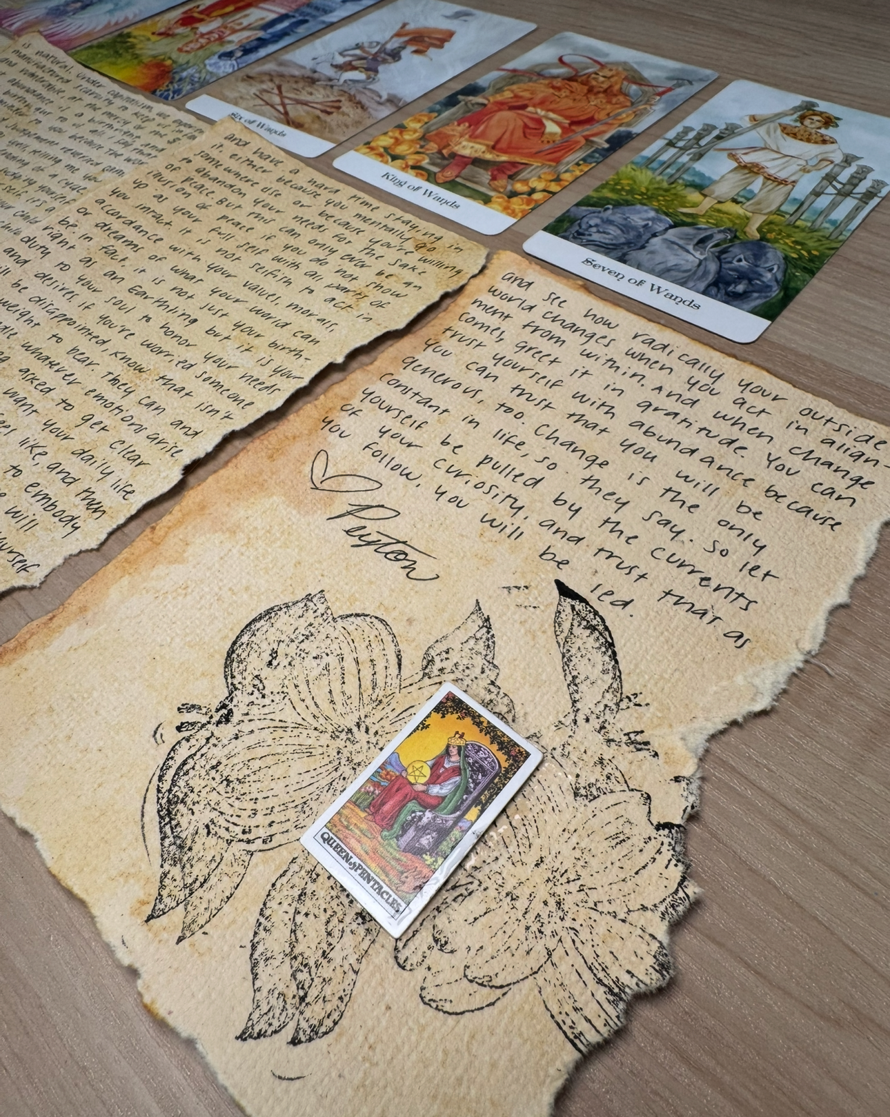 Year-Ahead Forecast Snail Mail Tarot Reading