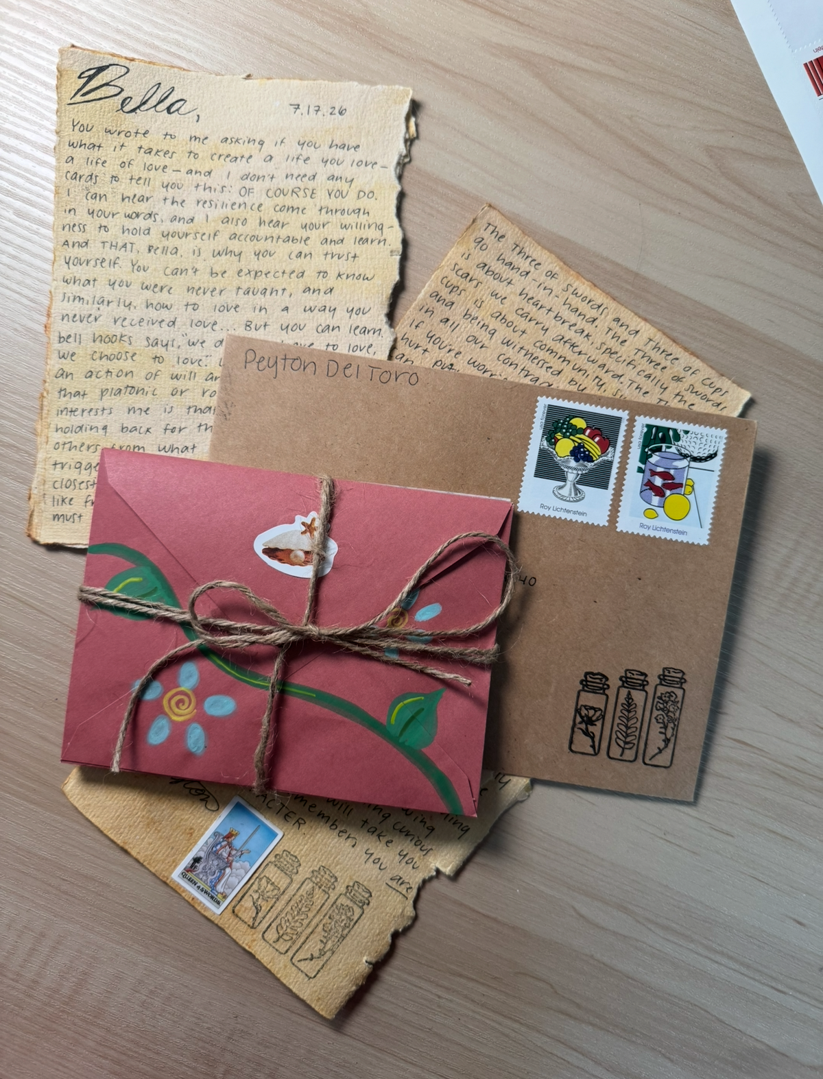 Year-Ahead Forecast Snail Mail Tarot Reading