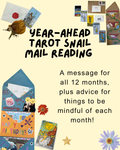 Year-Ahead Forecast Snail Mail Tarot Reading